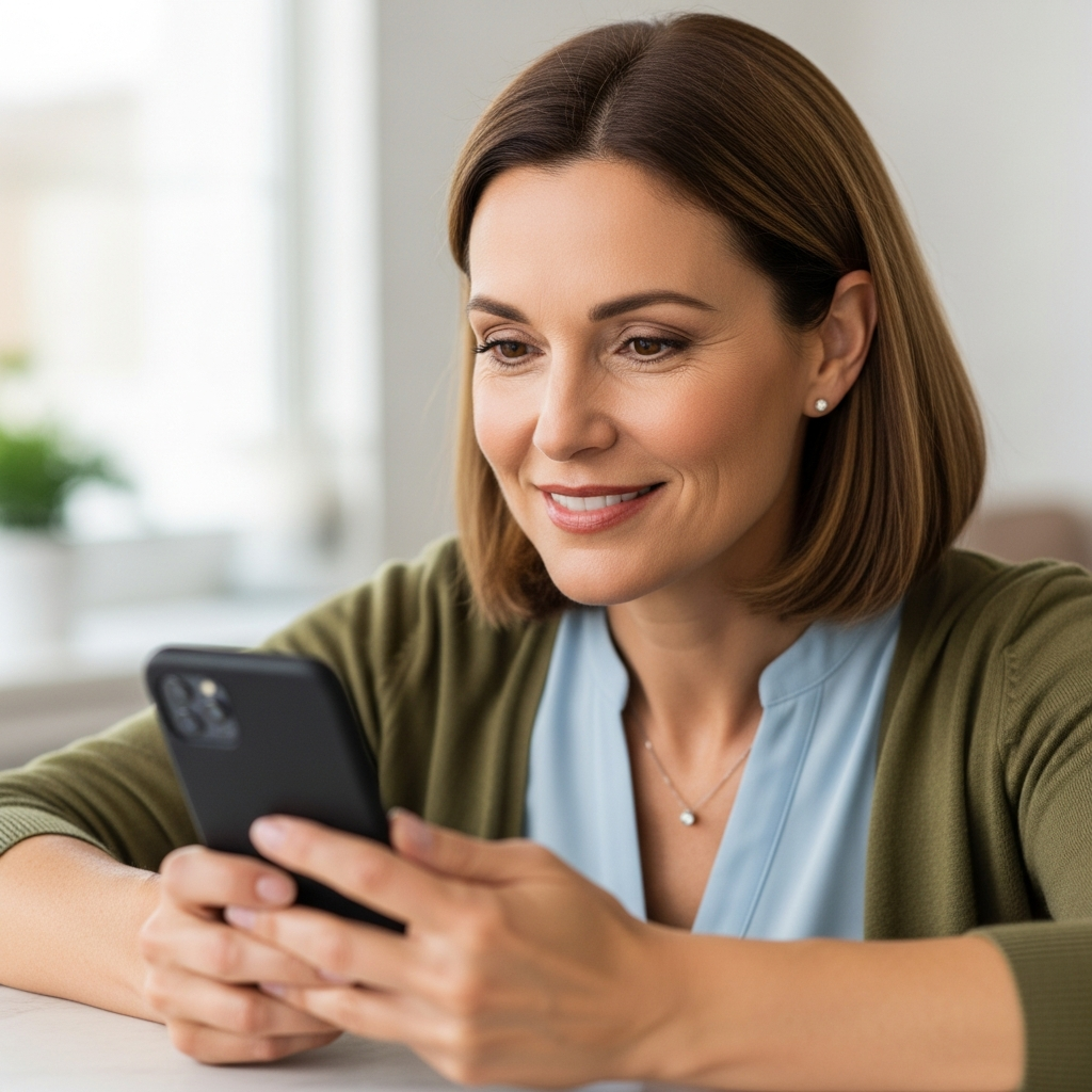 Caregiver checking security status